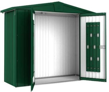 Caseta Europa 244 x 84 x 203 verde oscuro