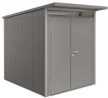 Caseta AvantGarde 180 x 220 x 218 gris cuarzo con doble puerta