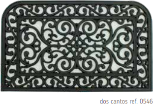 Felpudo Goma Toledo 45x75 Dos Cantos