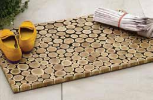 Felpudo Madera 40x70