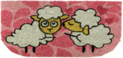 Felpudo Coco 40x70 Ovejas