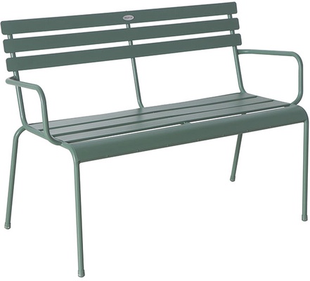 Banco Jard�n Met�lico Verde