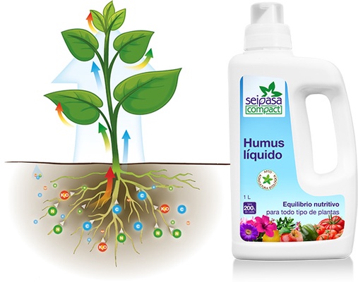 Fertilizante Humus Liquido 1 Litro