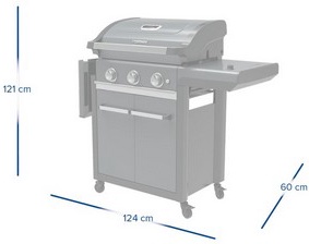 Barbacoa Gas Campingaz Bbq 3 Series Premium S