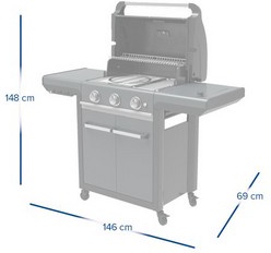 Barbacoa Gas Campingaz Bbq 3 Series Premium S