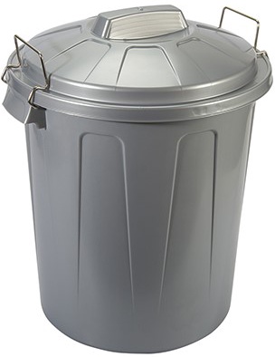 Cubo Basura Esla Nº 6 Redondo con Asas Metal 100 L Cubo Basura Esla Nº 6 Redondo con Asas Metal 100 L