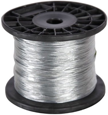 Cable Trenzado Pastor Electrico Galvanizado 500 Metros