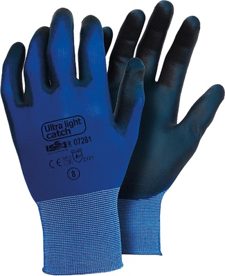 Guante Seguridad Ultraligero Poliuretano Azul Talla 8 Guante Seguridad Ultraligero Poliuretano Azul Talla 8