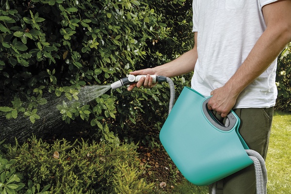 Kit Manguera Extensible Aquapop 30 mt Azul Kit Manguera Extensible Aquapop 30 mt Azul