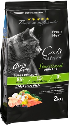 Pienso Gatos Tiempo de Profesionales Grain Free Urinary Sterilized 8 Kg