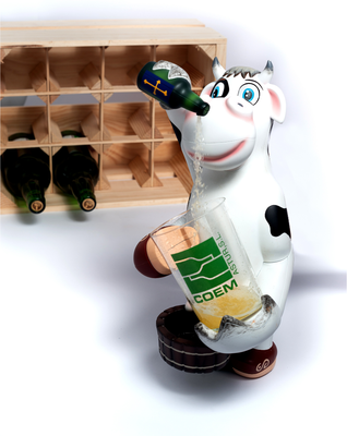 Escanciador Vaca Asturiana Flora