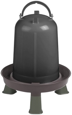 Bebedero Eco pl�stico reciclado con patas 5 litros