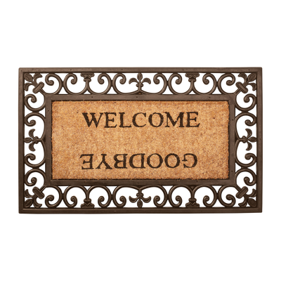 Felpudo Welcome Goodbye (Bienvenida Adios)