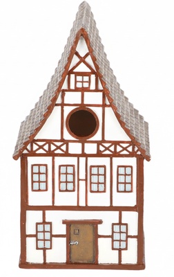 Caja Nido de Entramado de Madera