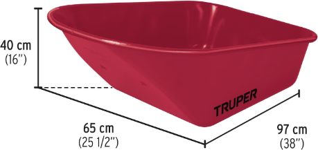 Carretilla 100 Metal  Llanta Neum�tica