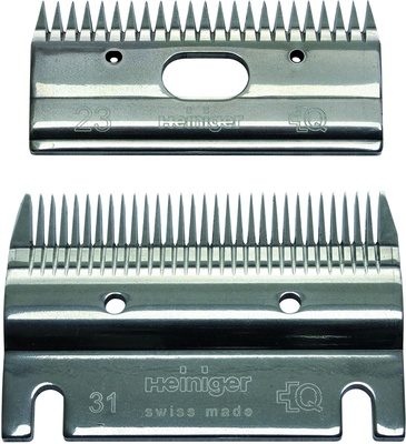 Juego de Peine y Cuchilla Heiniger 31 y 23 Dientes Juego de Peine y Cuchilla Heiniger 31 y 23 Dientes