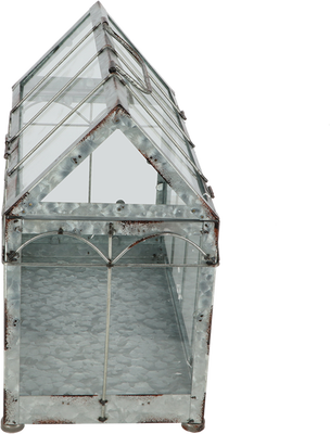 Casa Invernadero Cristal Verde M