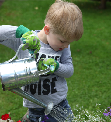 Guantes Jardin Ni�os Verde