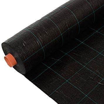 Malla Antihierbas 4 Metros 130 Gr Negro 100 Metros