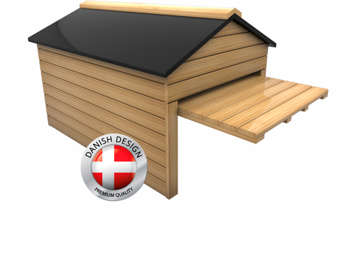 Caseta Robot Cortac�sped My Robot Wood