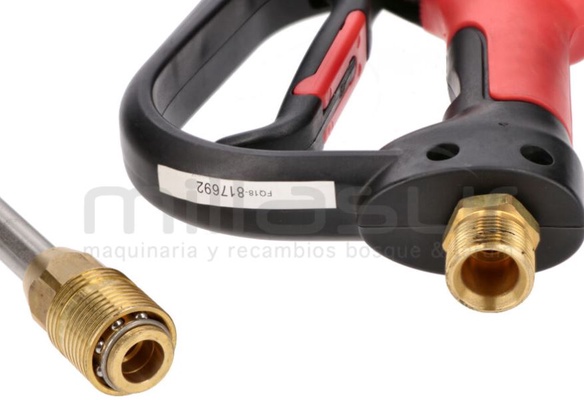 Pistola con Lanza 3000PSI 22mm Hidrolimpiadoras
