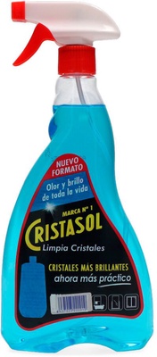 Pistola Limpiacristales Cristasol Azul 750 ml