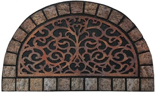 Felpudo Goma Flock Arte Rustic Stone 45x75 Felpudo Goma Flock Arte Rustic Stone 45x75