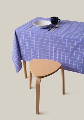 Mantel Mistura Ristorante Azul 1.40 x 1.60 metros