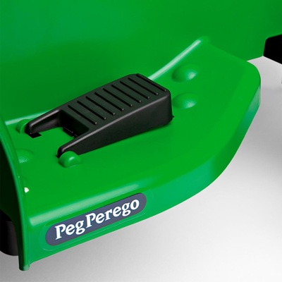 Mini Tractor Electrico John Deere 6V con remolque