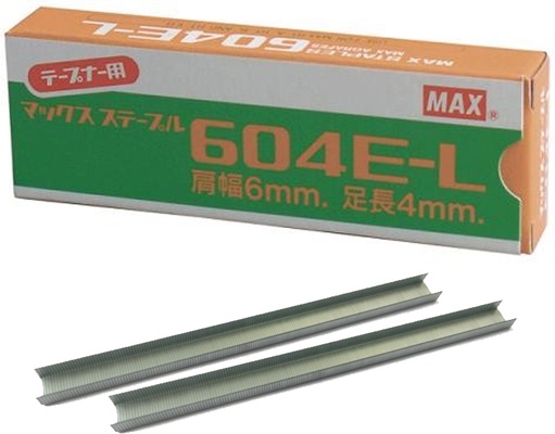 Grapas Max 604-E para Atadora Max Tapener HT-R1