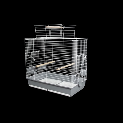 Jaula Cotorra 851 Blanca