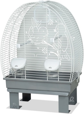 Jaula Pajaro 671 Blanca