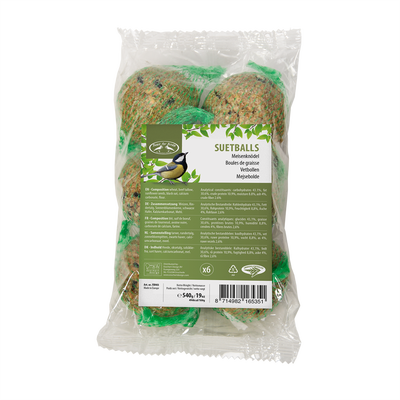 Bolas de Sebo Pajaros Silvestres 6 Unidades Bolas de Sebo Pajaros Silvestres 6 Unidades