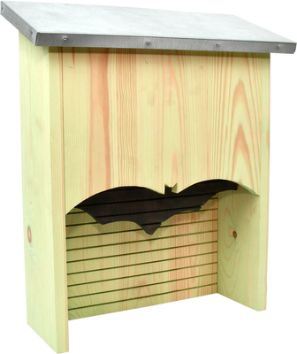 Nido Murcielagos Bat Box con Silueta L