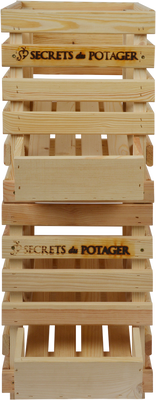 Caja Madera para Cebollas