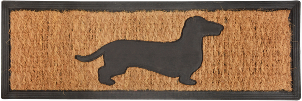 Felpudo Perro Salchicha Fibra de Coco 