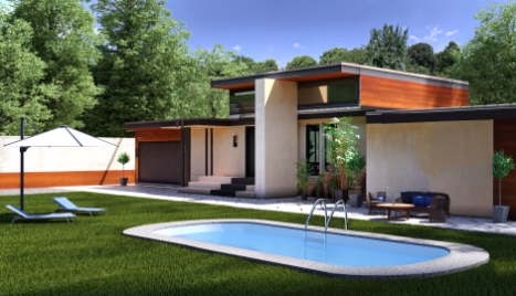 Piscina Enterrada Madagascar Ovalada 500x300x150 cm