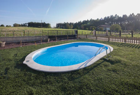 Piscina Enterrada Sumatra Ovalada 600x320x120 cm