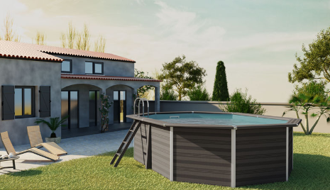 Piscina Avantgarde Ovalada 524x386x124 cm