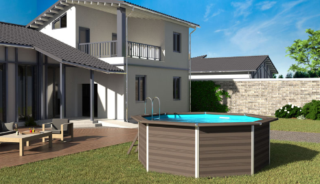Piscina Avantgarde Redonda �410x124 cm