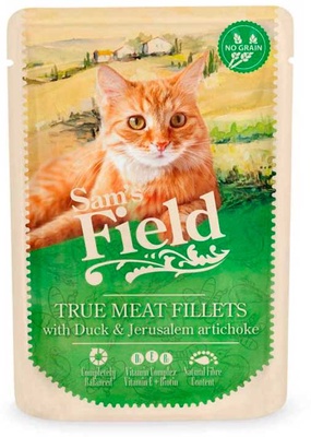 Sam's Field Adult Filetes Pato y Alcachofas Sobre 85 g