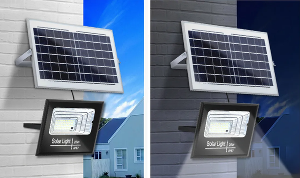 Foco Led con Panel Solar 100W
