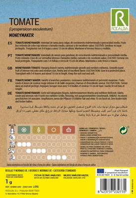 Semilla Tomate Moneymaker