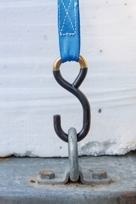 Cincha Amarre 2 p. 6 Metros con Trinquete 800 Kg