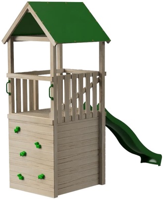 Parque Infantil Tibidabo Lona L con Casita y Rampa de Escalada Parque Infantil Tibidabo Lona L con Casita y Rampa de Escalada