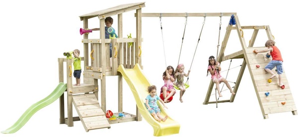 Parque Infantil Cascade L con Challenger