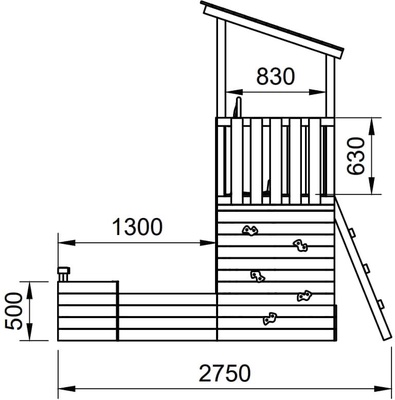 Parque Infantil Nautilus L con Rampa
