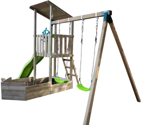 Parque Infantil Nautilus L con Columpio Doble