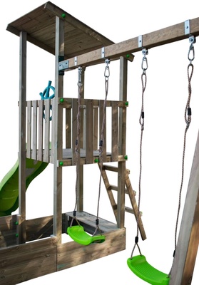 Parque Infantil Nautilus L con Columpio Doble