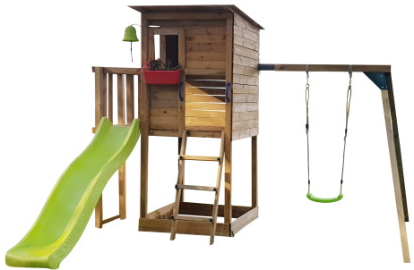 Parque Infantil Taga L con Columpio Individual